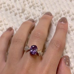 Purple Gem Ring